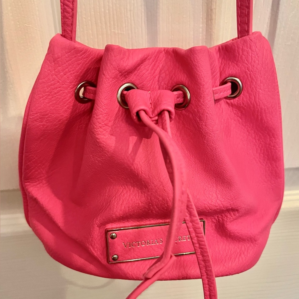 Victoria’s Secret Pink Small Drawstring Crossbody Bag